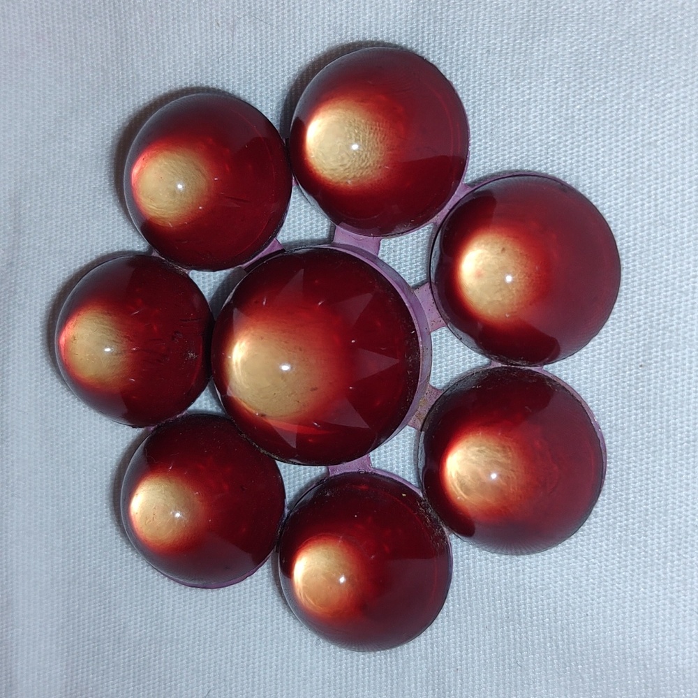 1942 3D lucite brooch by Nicholas Barbieri